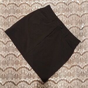 Eddie Bauer- Adventurer 2.0 Skort- Black SIZE 6